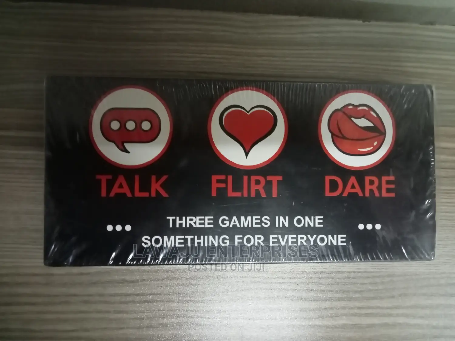 Talk Flirt Dare Card Game