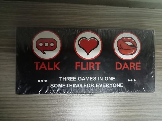 Talk Flirt Dare Card Game - main view