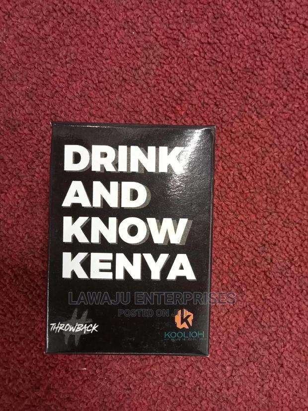 Drink and Know Kenya Card Game - main view