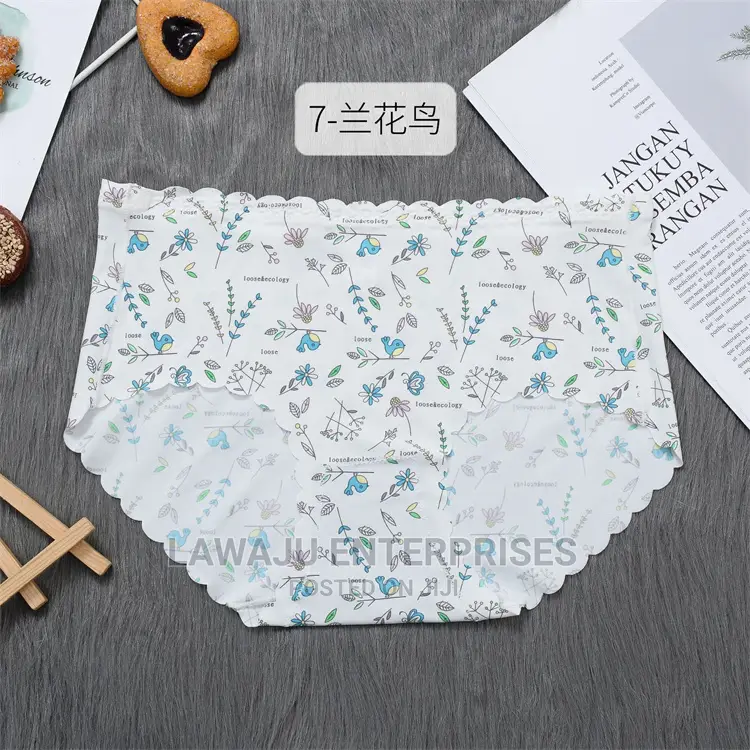 3pcs Women Printed Briefs