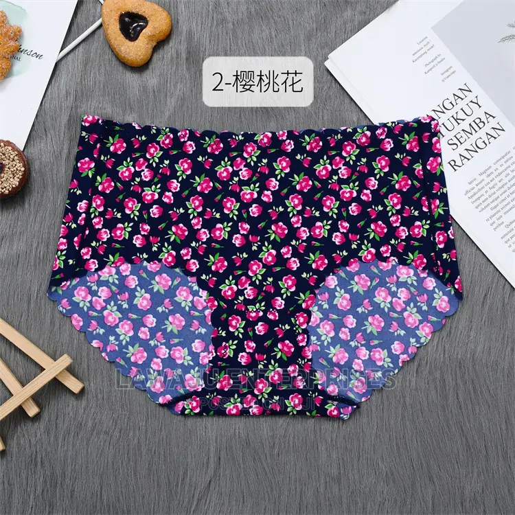 3pcs Women Printed Briefs