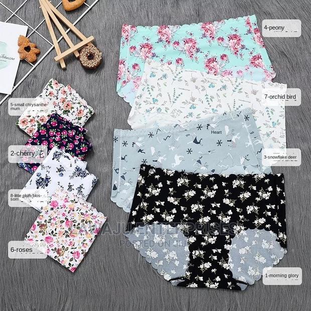 3pcs Women Printed Briefs - main view