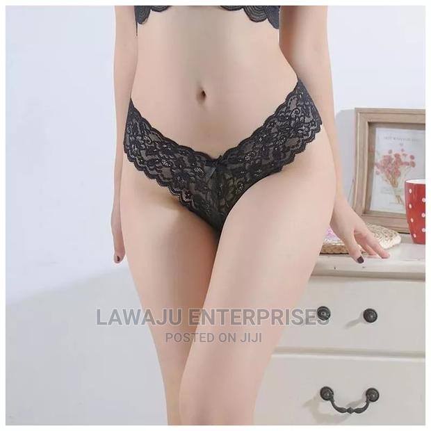 3pcs Ladies G-String Low Waist Thong - thumbnail 4