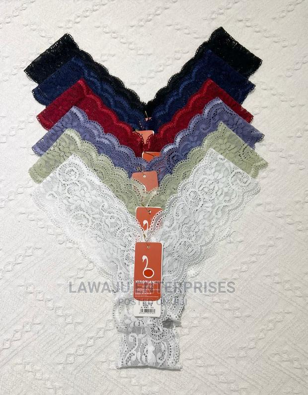 3pcs Ladies G-String Low Waist Thong - thumbnail 5