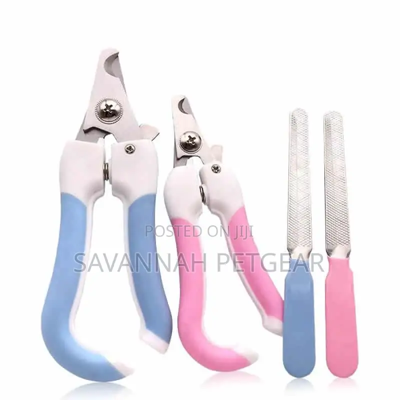 Professional Pet Nail Clippers + Nail File for Cats Dogs