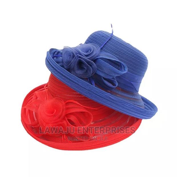 Elegant Flower Sun Hat - thumbnail 3
