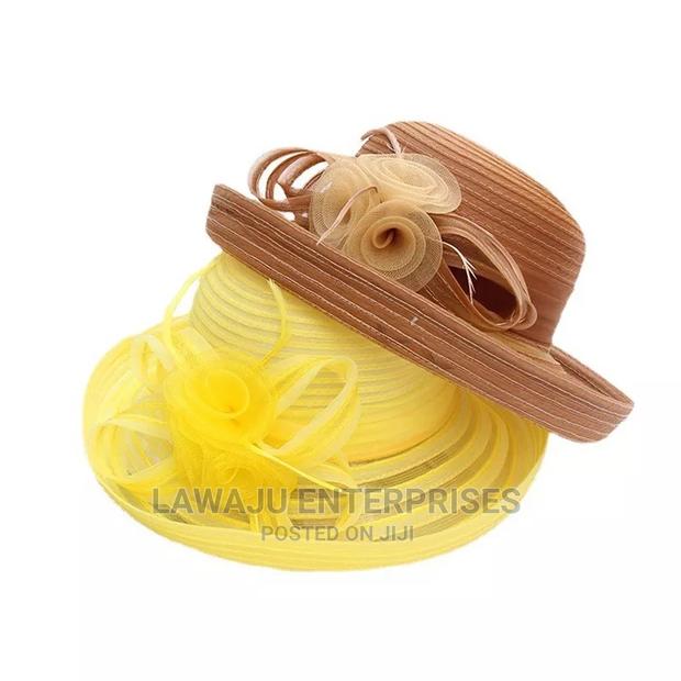 Elegant Flower Sun Hat - thumbnail 4