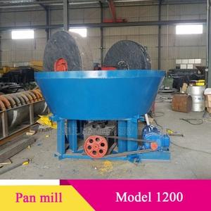 Double Rollers 1100 1500 Wet Pan Mill - thumbnail 2