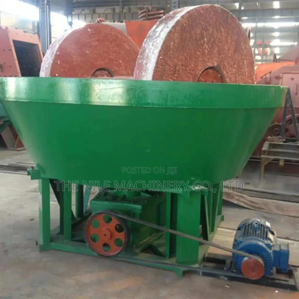 1200B Wet Pan Mill for Gold Ore Grinding