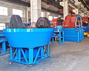 Two Rollers Gold Wet Pan Mill Machine - thumbnail 2