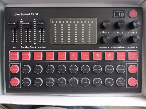 Mobile,Pc Professional Live Sound Card With DJ Effects - main view