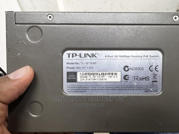 Tp-Link 8port (Half) POE Switch - thumbnail 2