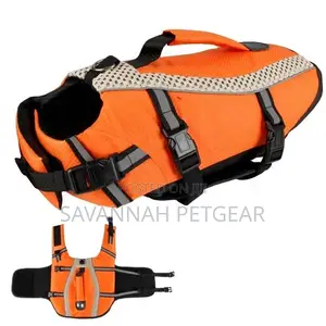 Classic Dog Life Jacket Safety Vest With Superior Floatation