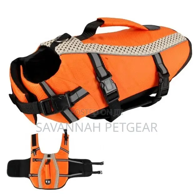 Classic Dog Life Jacket Safety Vest With Superior Floatation