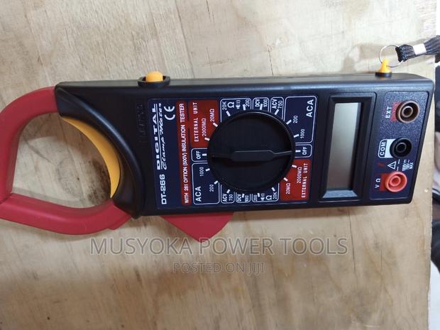 Digital Clamp Meter 2 Test Cables - main view