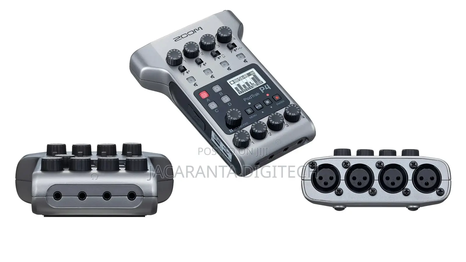 Zoom Podtrak P4 Portable Multitrack Podcast Recorder