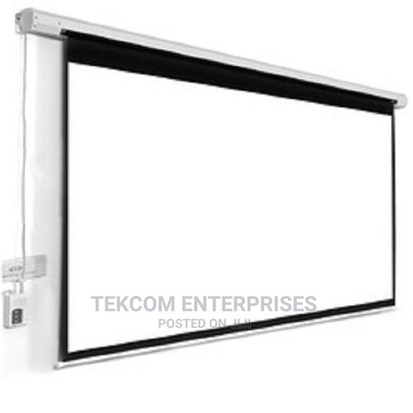 Electric Projector Screen 200 by 200 - thumbnail 2