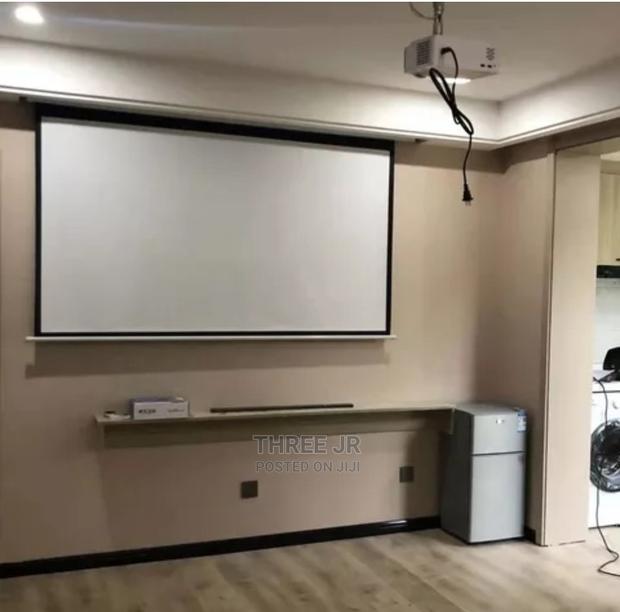 Easy To Use With Remote 120 Inch Screen - main view