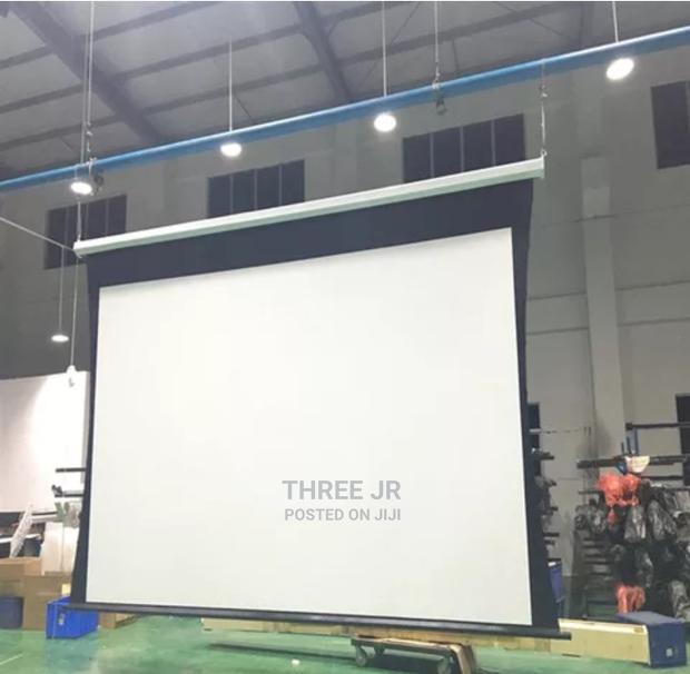 Motorized Projection Screens 96inch - main view