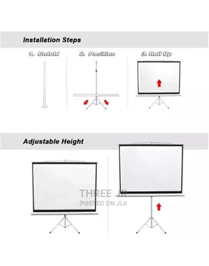 Tripod Projection Are Light Weight With Wide View Area
