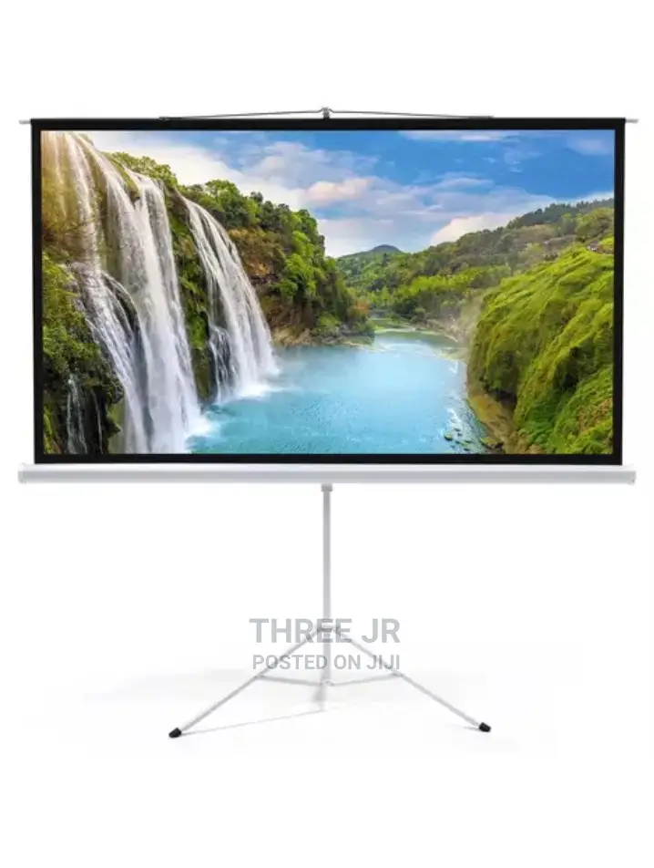 Easy To Set Up Within Minutes Tripod Projection Screen