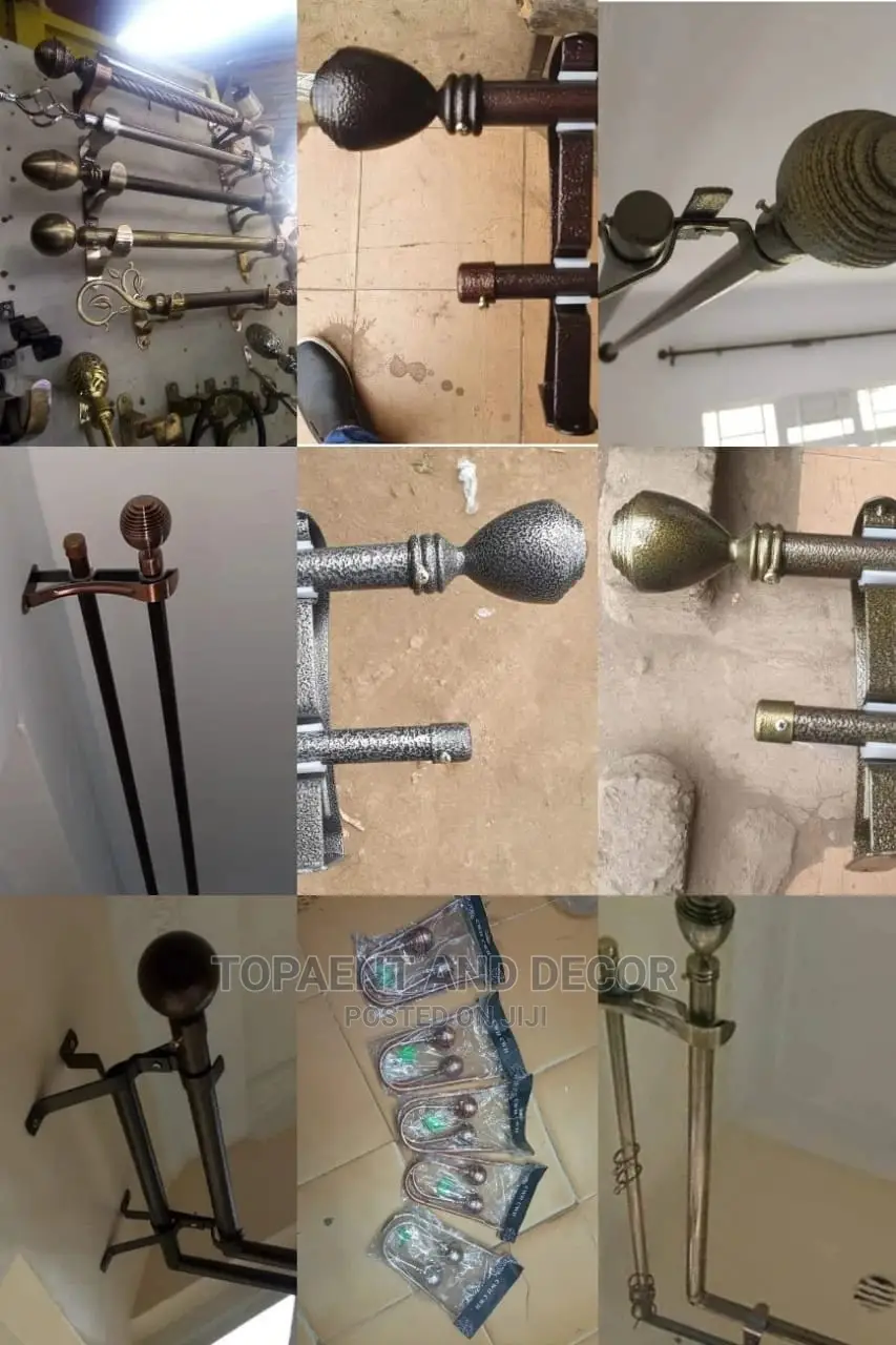 Jua Kali Curtain Rods