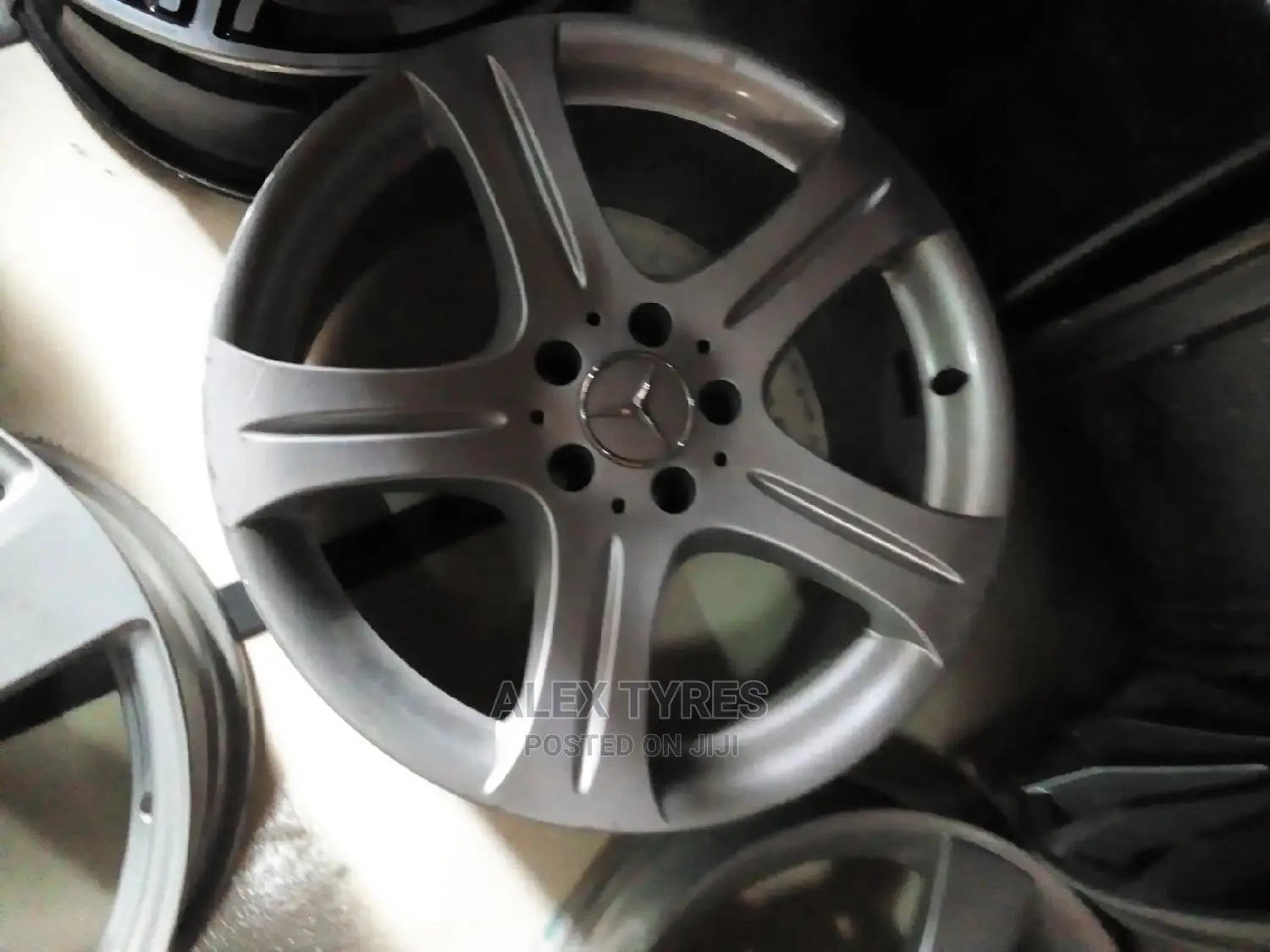 Size 18 Original Mercedes Benz Sport Rims Set