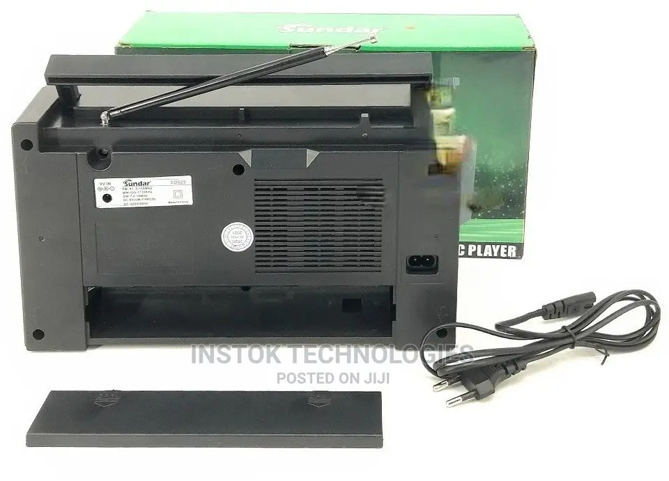 Sundar Sd029 Rechargeable and Battery Radio USB Mp3 Fm Am Sw