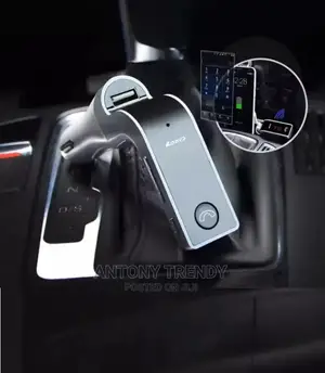 Car Fm Modulator .With Bluetooth, Mem Aux And Flash Port