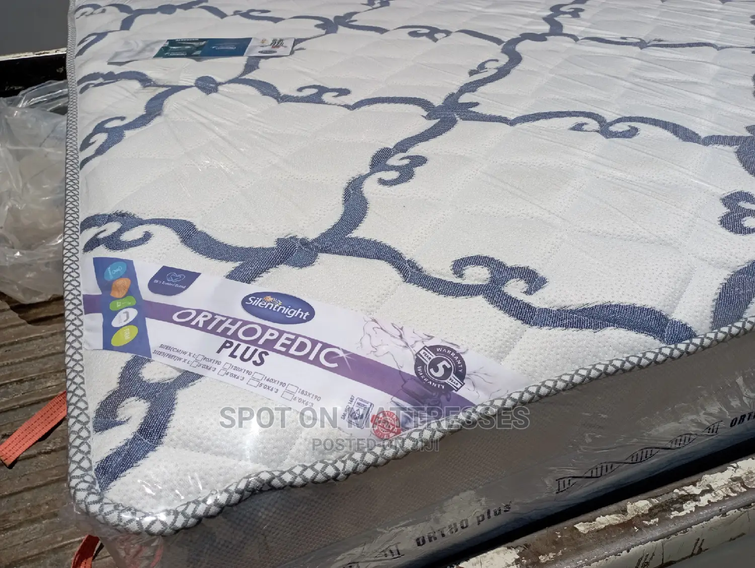 Orthopaedic Spring Mattress - No More Back Pain!