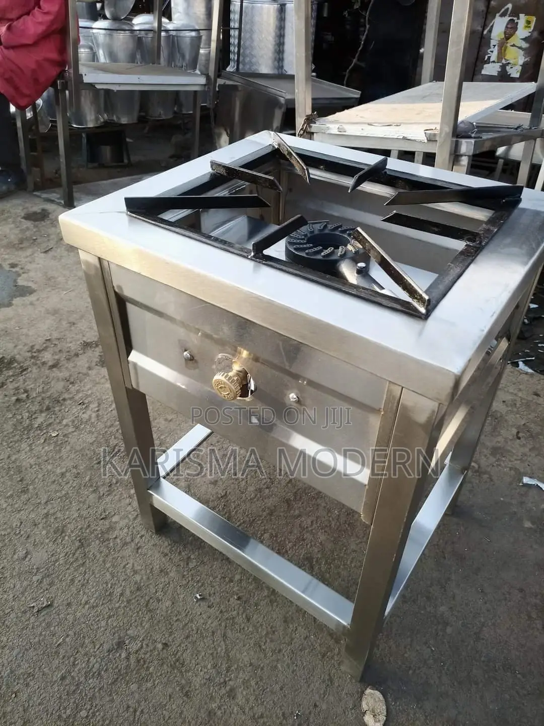 One Burner Stainless Steel Cooker