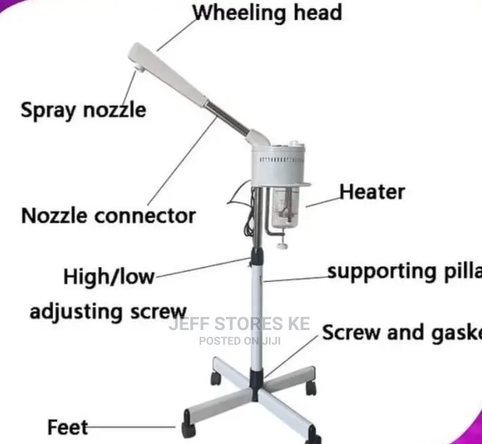 Movable Stand Facial Steamer