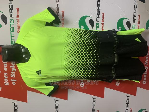 Green Tshirt and Short Football Wear