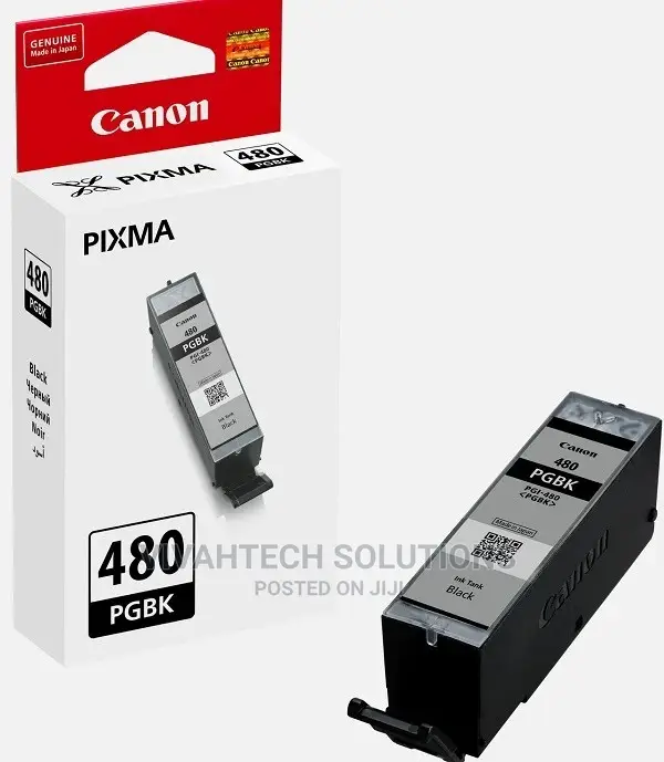 Canon PGI-480BK Pigment Black Ink Cartridge