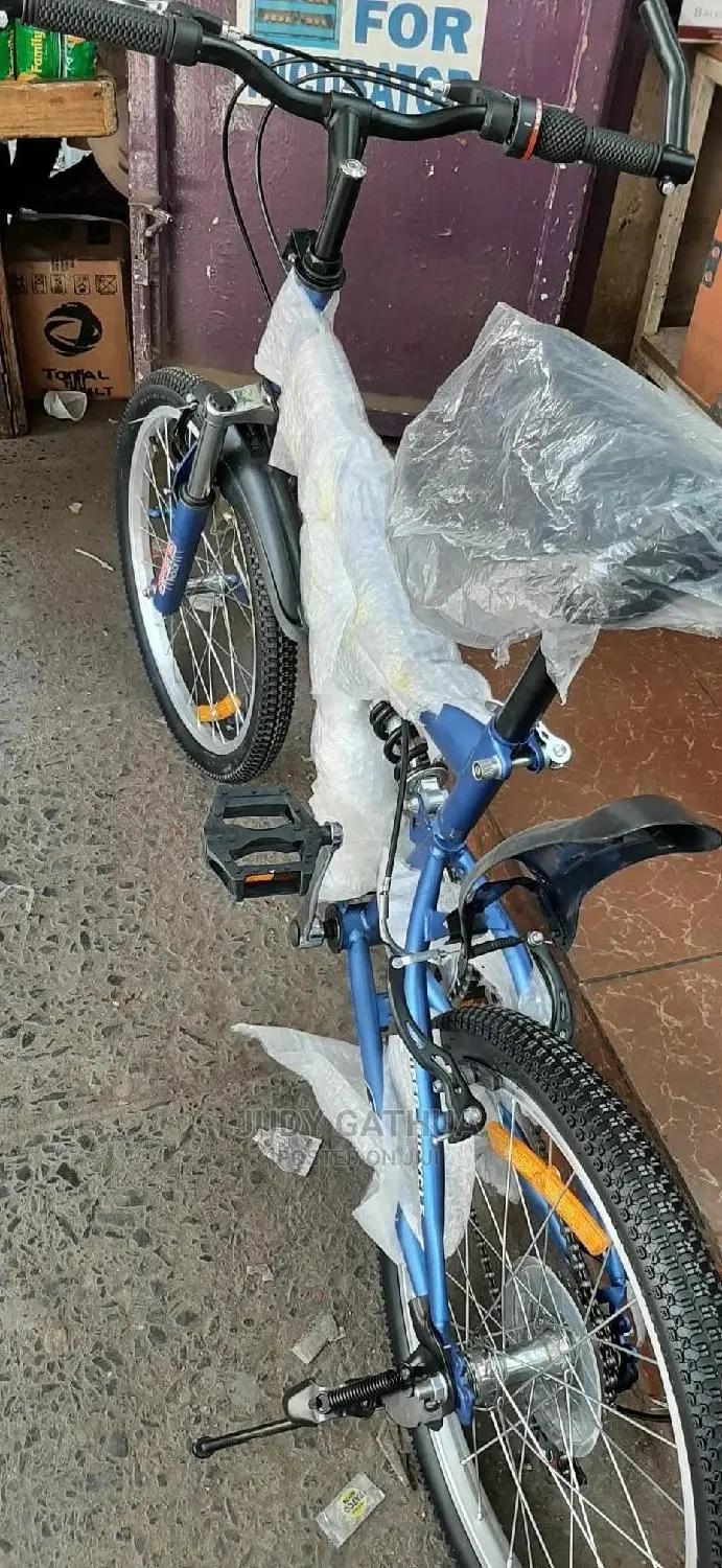 Bike With Center Suspension