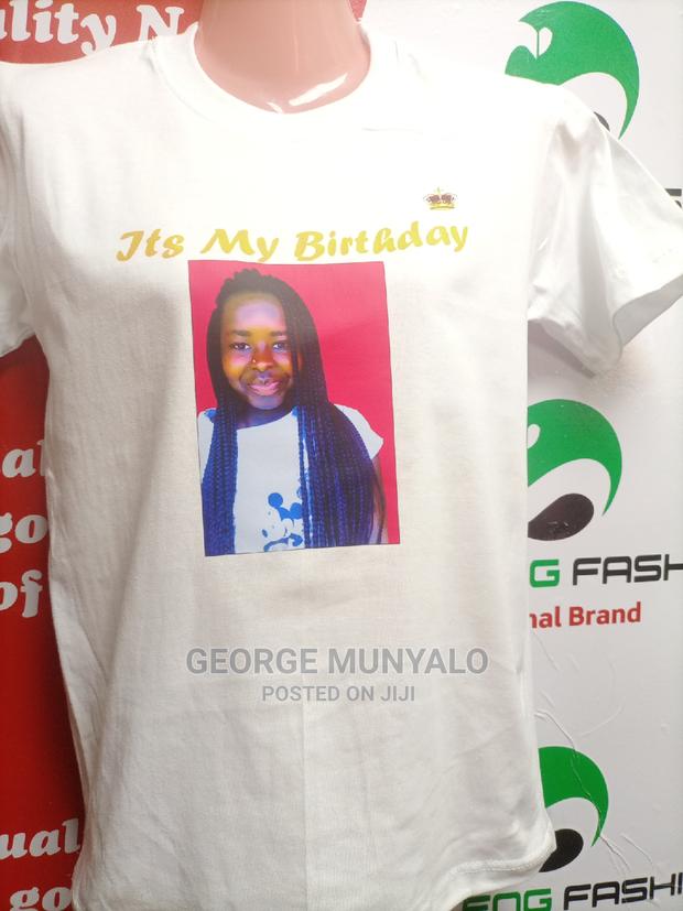 Photo Printed Birthday T-Shirts - main view