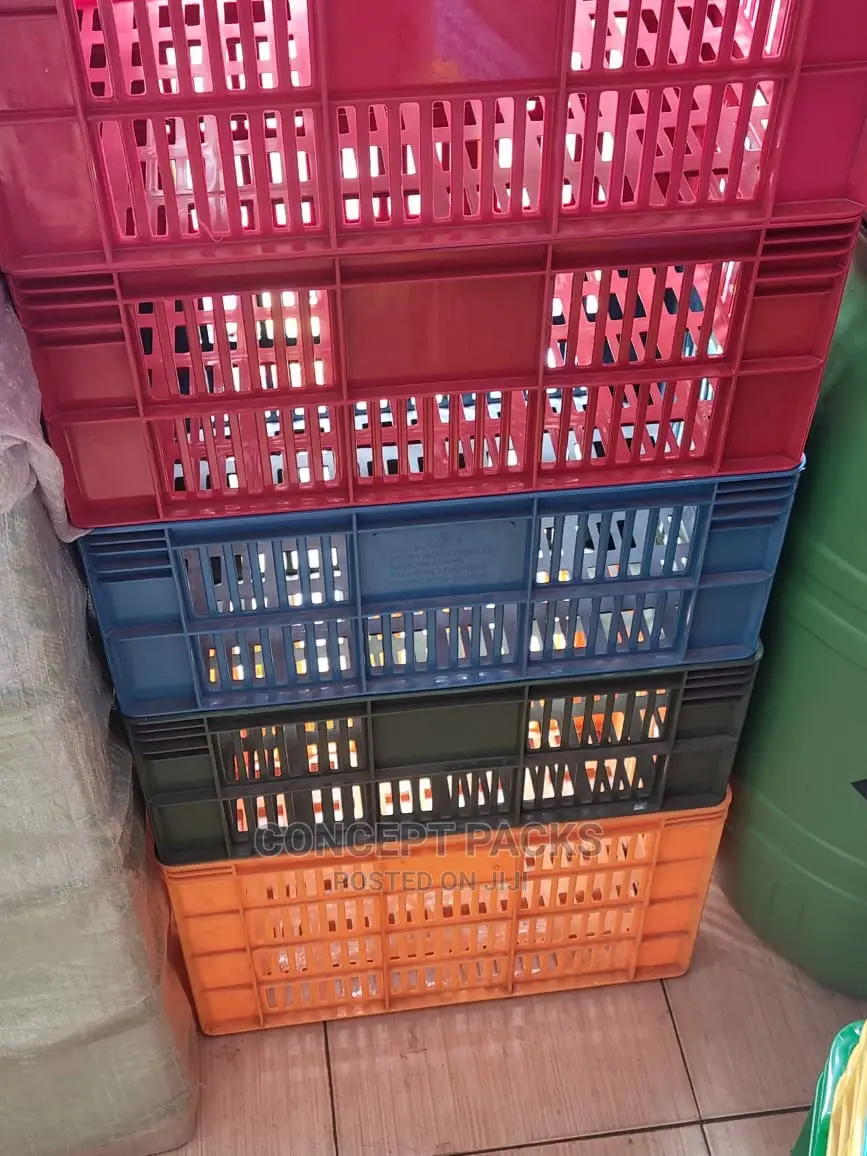 Assorted Bread Size Crates.