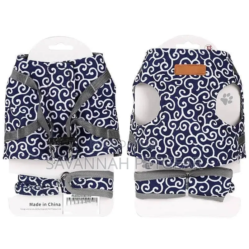 Japanese Style Cat Vest Harness for Cats and Small Dogs