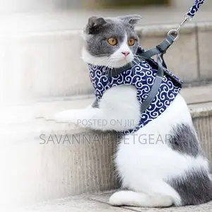 Japanese Style Cat Vest Harness for Cats and Small Dogs