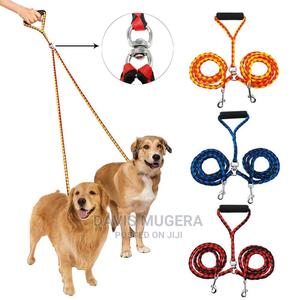 Twisted Dual No-Tangle Double Dog Leash - thumbnail 2