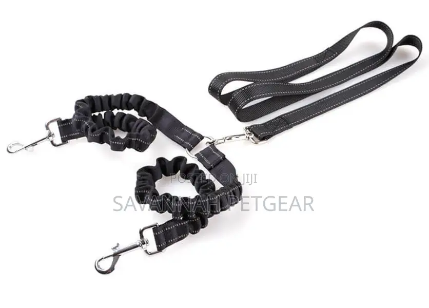 Bungee Double Dog Leash Coupler