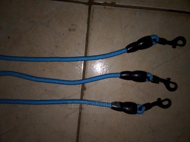 Three- Way Pet Leash With a Coupler Strong Rope Padded Hold - thumbnail 3