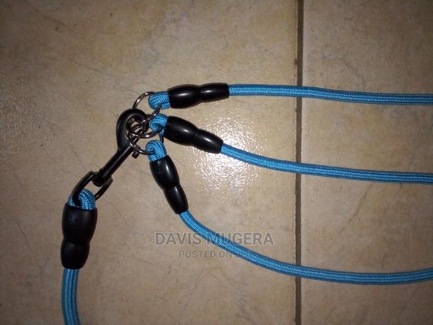 Three- Way Pet Leash With a Coupler Strong Rope Padded Hold - thumbnail 5