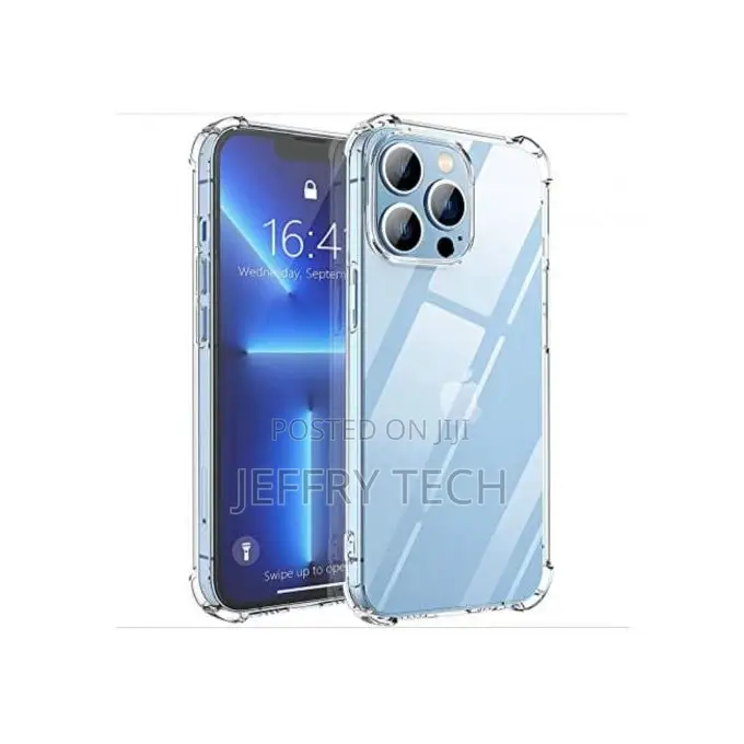 Transparent Back Clear Case for iPhone 13, 12, 11 Pro Max, M