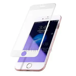 iPhone 6S Plus Full Screen Protective Tempered Glass - White
