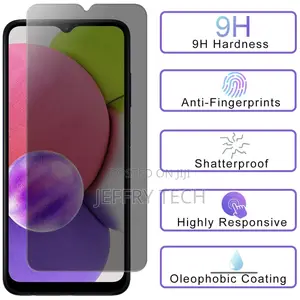 Privacy Tempered Glass Screen Protector Samsung Galaxy A13 5