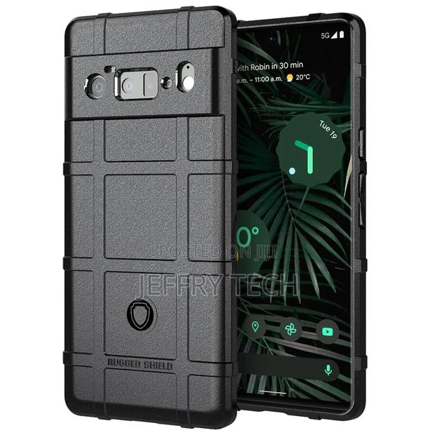 Anti-Shock Grid Texture Tough Case for Google Pixel 6 Pro -