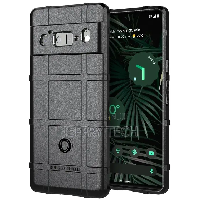Anti-Shock Grid Texture Tough Case for Google Pixel 6 Pro -