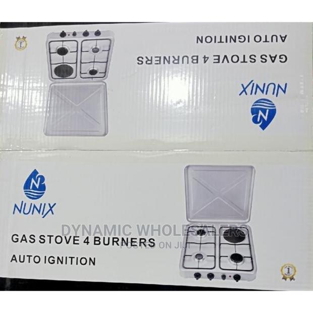 ,Nunix 3 Gas + 1 Electric Hot Plate Table Top Cooker Burner