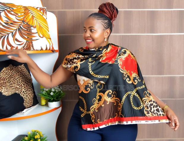 Classy Multi-Coloured Silk Scarfs - main view